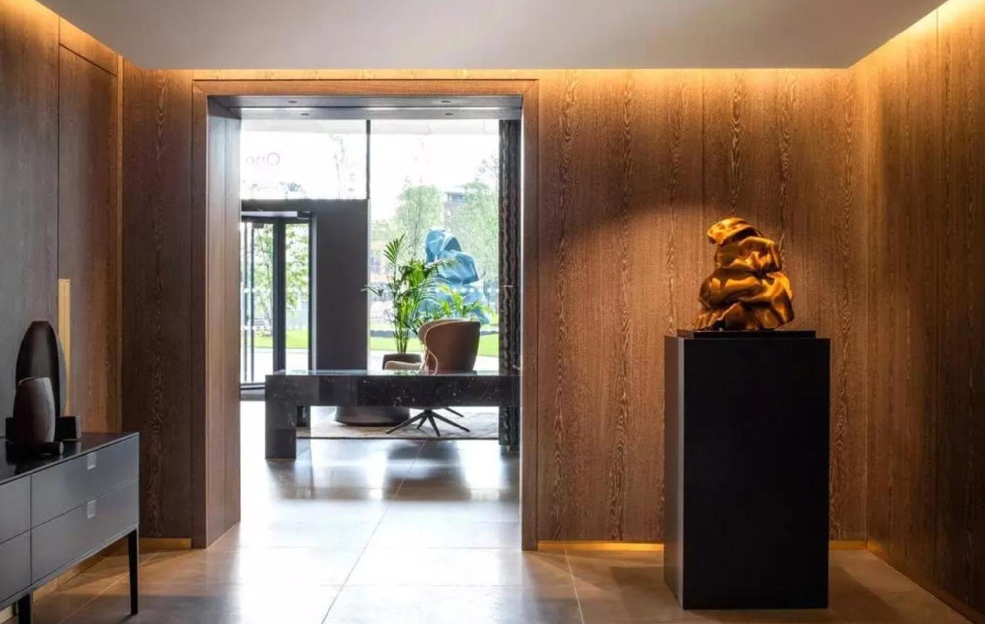 Two Bedrooms Penthouse One Park Drive, Canary Wharf ロンドン エクステリア 写真